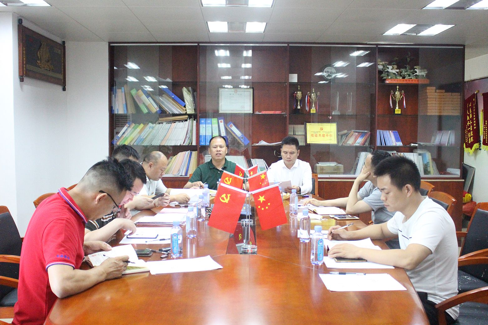 东莞市江西赣州商会流动党总支召开2020年度第二次工作会议